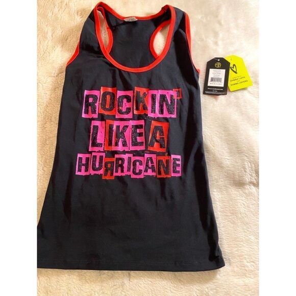Zumba Women’s XS Rockin Like a‎ Hurricane Tank Top - Picture 1 of 3